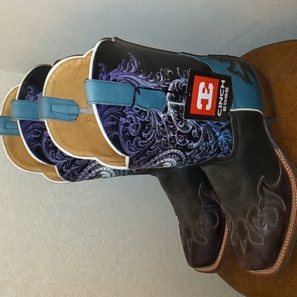 Cinch Edge Boots no box - Picture 2 of 5